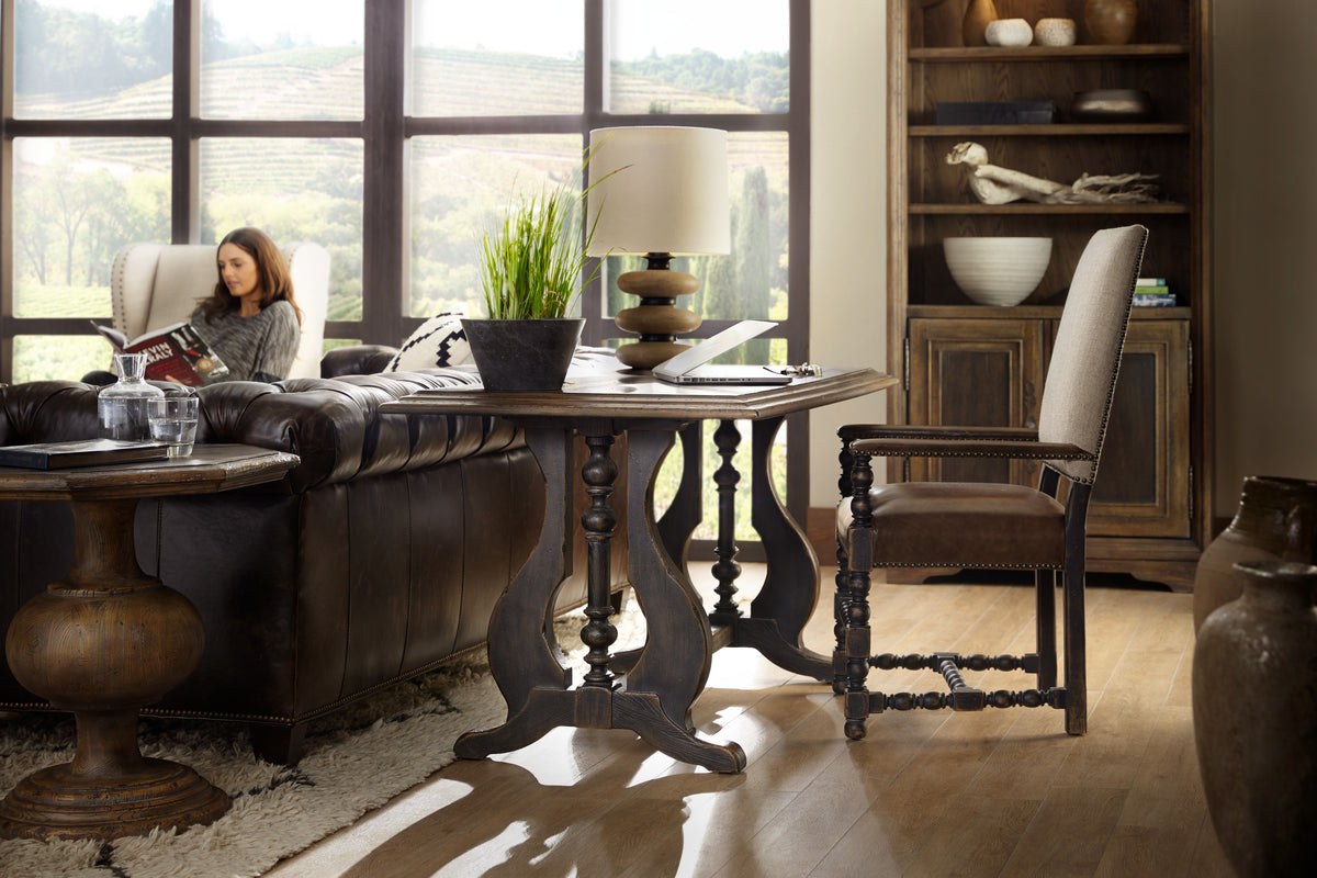 Hill Country Mason End Table - Dark Brown by Hooker Furniture - View 7