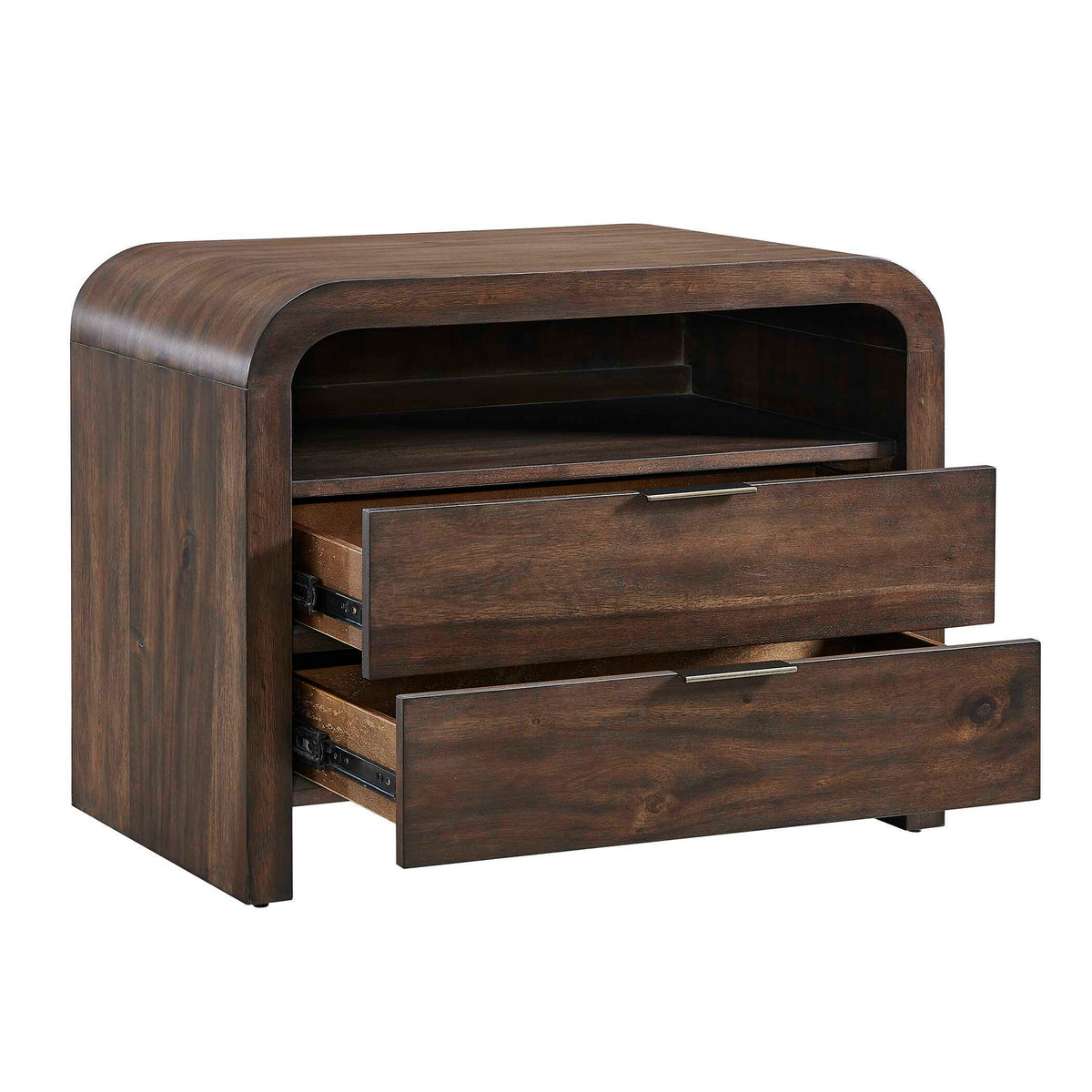 Decatur Side Table Woodtone - Dark Brown by Uttermost - View 11
