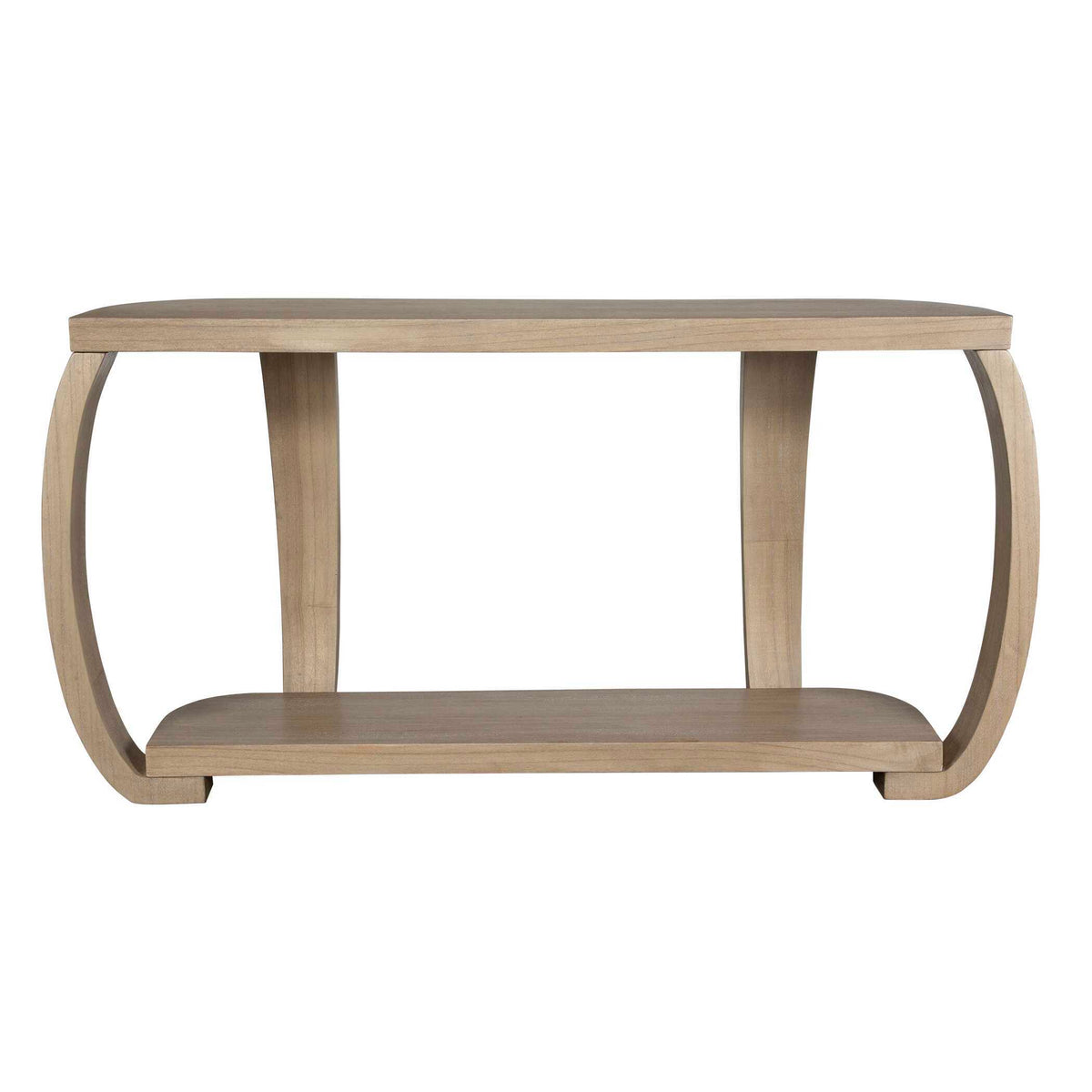 Adona Wood Console Table - Light Brown by Uttermost - View 4