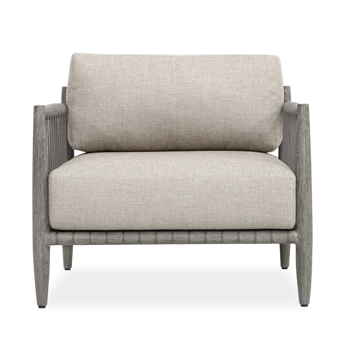 Borneo Outdoor Lounge Chair Dove - Light Gray by Uttermost - View 1
