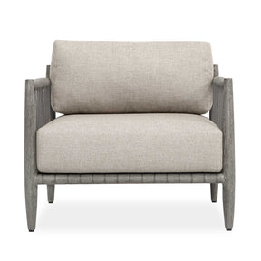 Borneo Outdoor Lounge Chair Dove - Light Gray by Uttermost - View 1
