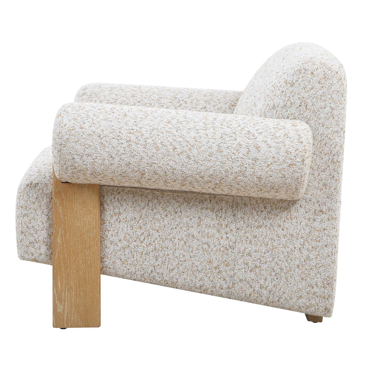 Juncture Upholstered Accent Chair - White by Uttermost - View 4