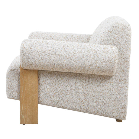 Juncture Upholstered Accent Chair - White by Uttermost - View 4