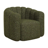 Lenoir Upholstered Swivel Chair - Dark Green by Uttermost - View 4