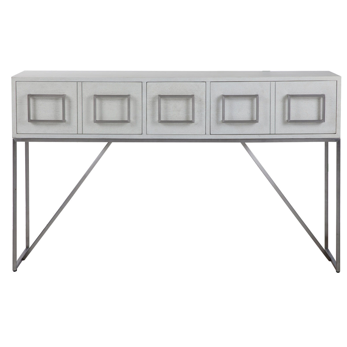 Abaya Console Table - White by Uttermost - View 1