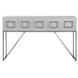 Abaya Console Table - White by Uttermost - View 1