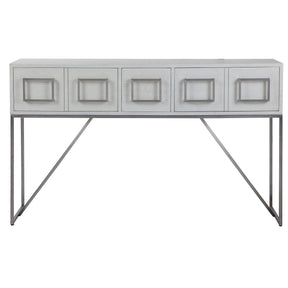 Abaya Console Table - White by Uttermost - View 1