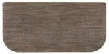 Modern Mood Executive Desk - Dark Brown / Dark Gray by Hooker Furniture - View 7