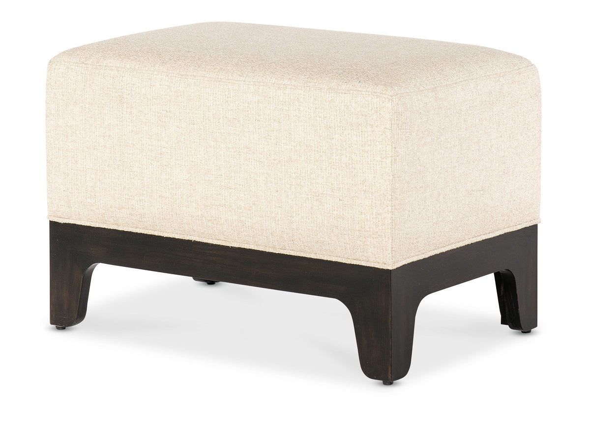 Archives Ottoman - Beige / Black by Hooker Furniture - View 3