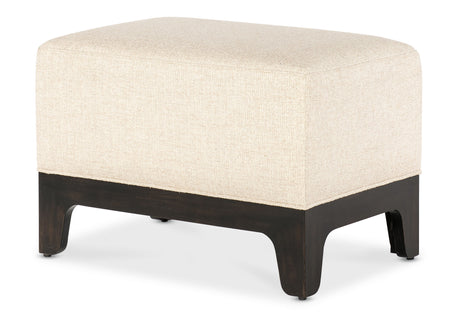 Archives Ottoman - Beige / Black by Hooker Furniture - View 3