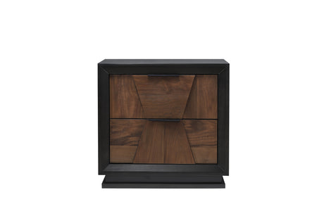Houston Traditional Style Queen 4 Piece Bedroom Set in Walnut - sold by Home Elegance USA
