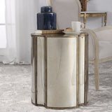 Harlow Mirrored Accent Table - Gold by Uttermost - View 2