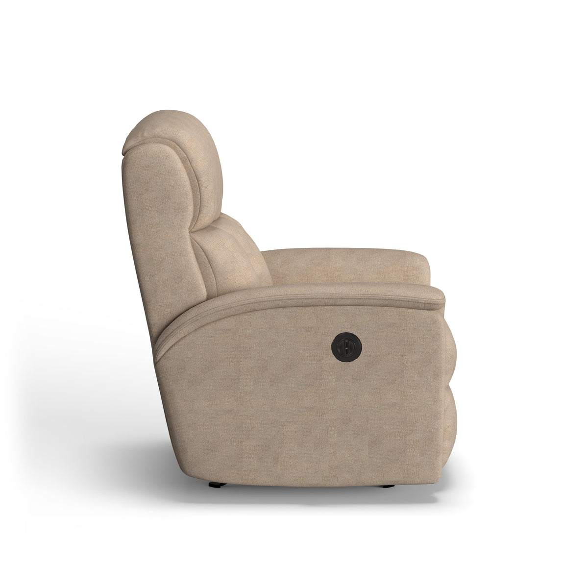 Luna Transitional Fabric Power Recliner | Flexsteel