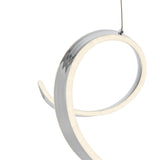 Copenhagen LED Chandelier // Chrome  | Finesse -  Home Elegance USA