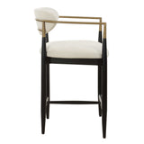 Moxie Counter Stool - Black / White by Uttermost - View 4
