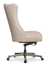 Lynn Executive Swivel Tilt Chair - Beige by Hooker Furniture - View 6