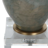 Cardoni Glass Table Lamp - Bronze / Beige by Uttermost - View 7