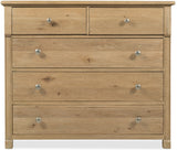 Driftwood Five-Drawer Chest Buckboard - Light Brown by Hooker Furniture - View 2
