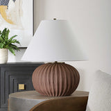 Keoghan Table Lamp Terracotta - Dark Brown by Uttermost - View 3