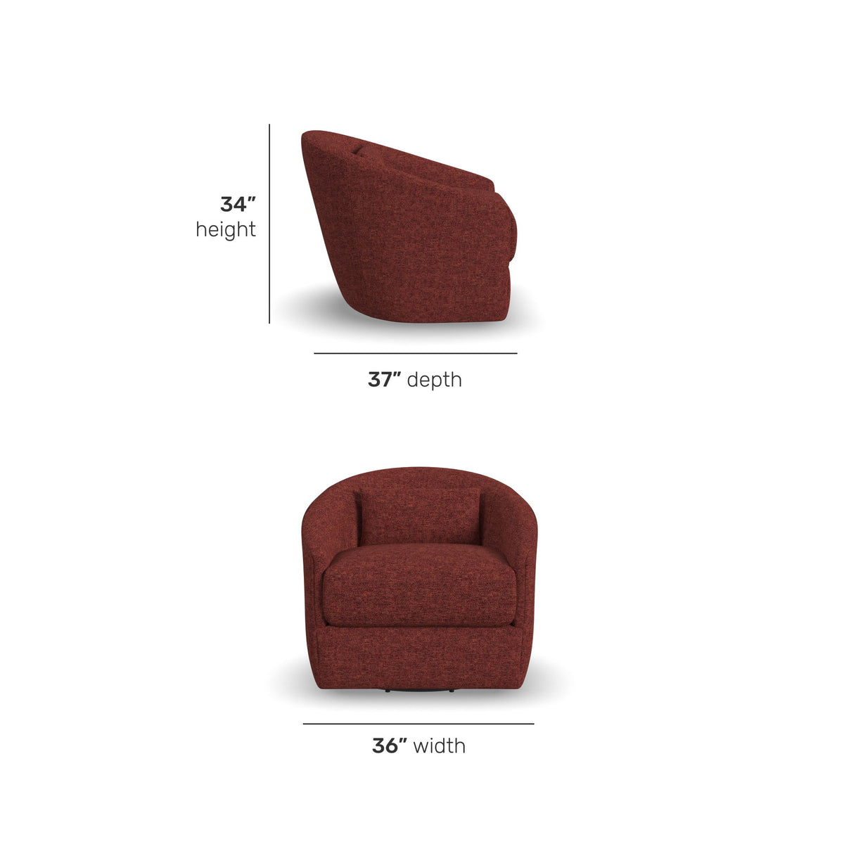 Shelly Swivel Chair | Flexsteel