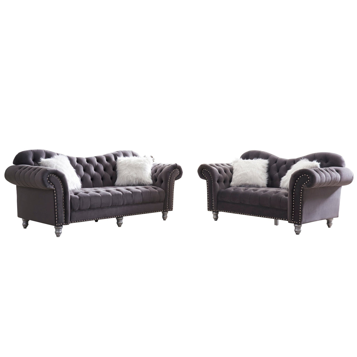 3 Piece Living Room Sofa Set, including 3 - Seater Sofa, Loveseat and Sofa Chai | Home Elegance USA