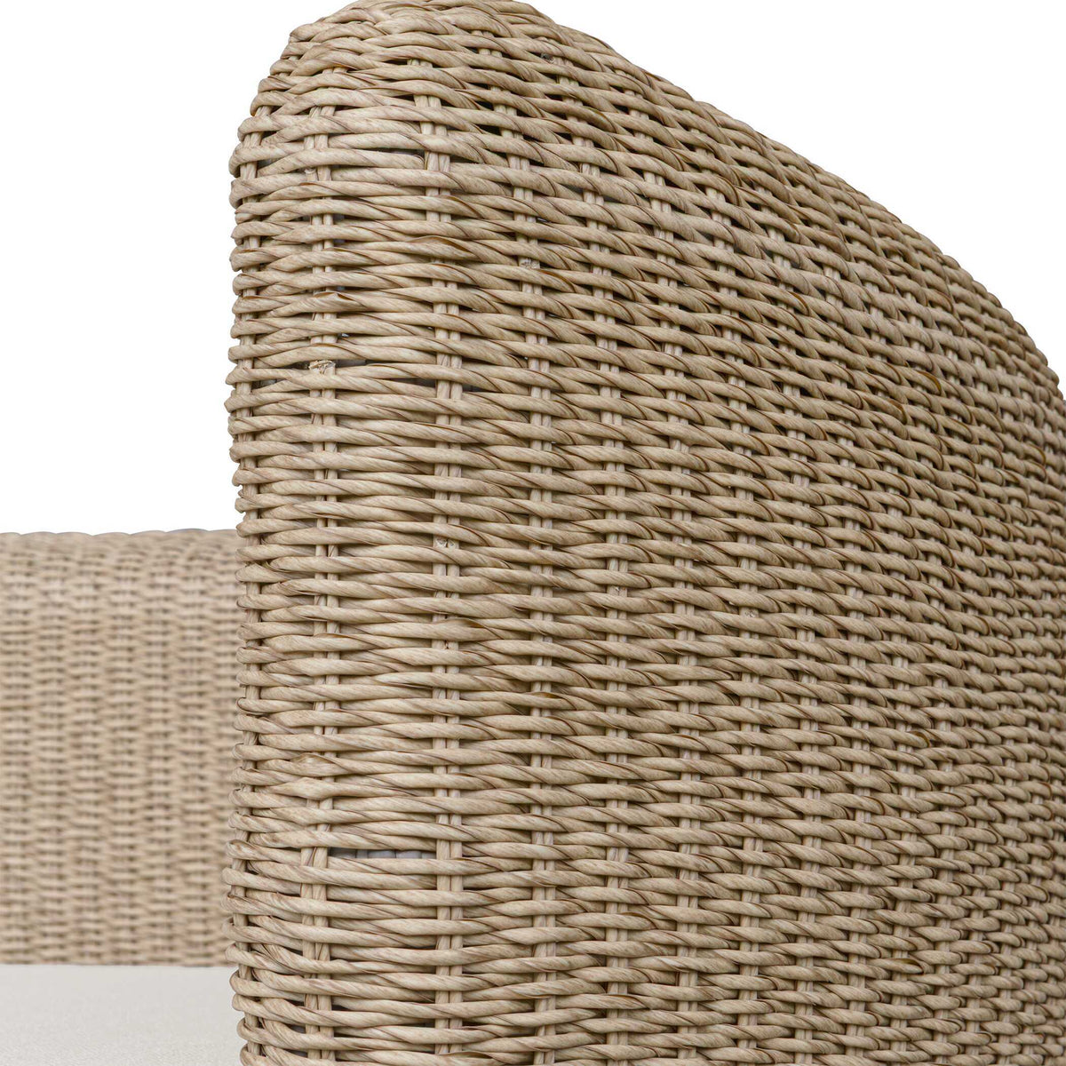 Sunset Outdoor Round Swivel Day Bed - White by Uttermost - View 9