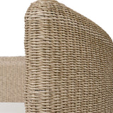 Sunset Outdoor Round Swivel Day Bed - White by Uttermost - View 9