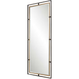 Carrizo Tall Mirror Bronze & Gold - Bronze / Gold by Uttermost - View 4