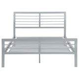 Twin Bed - Cooper Metal Twin Open Frame Bed Silver