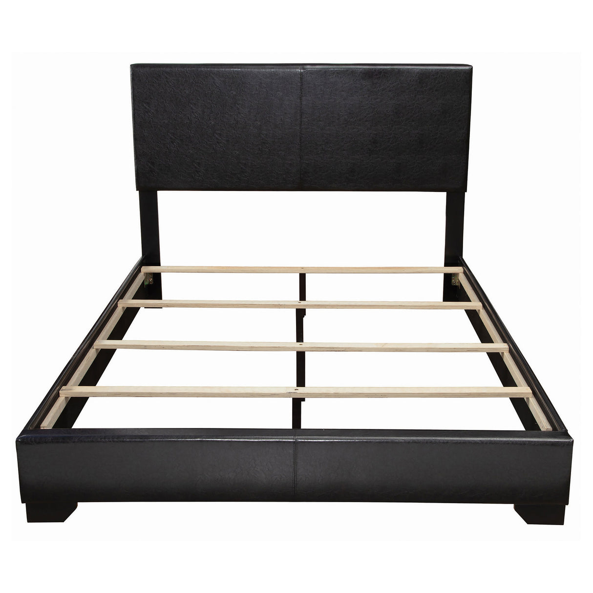 California King Bed - Conner Upholstered California King Panel Bed Black