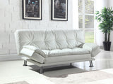 Dilleston Tufted Back Upholstered Sofa Bed White | Coaster | Home Elegance USA