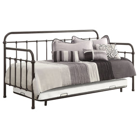 Twin Daybed W/ Trundle - Livingston Daybed with Trundle Dark Bronze