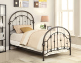 Full Bed - Rowan Metal Full Open Frame Bed Dark Bronze