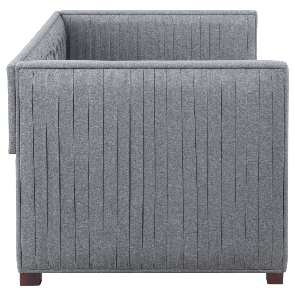 Brodie Upholstered Twin Daybed with Trundle Grey | Coaster | Home Elegance USA