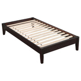 Twin Bed - Hounslow Twin Universal Platform Bed Cappuccino