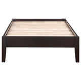 Twin Bed - Hounslow Twin Universal Platform Bed Cappuccino