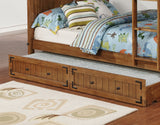 Storage Trundle - Oakdale Storage Trundle Rustic Honey