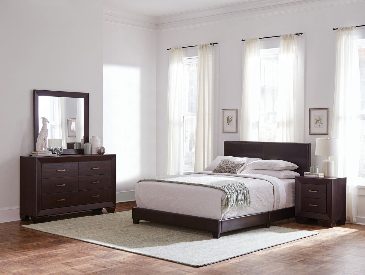 Full Bed 4 Pc Set - Dorian 4-piece Full Bedroom Set Dark Cocoa