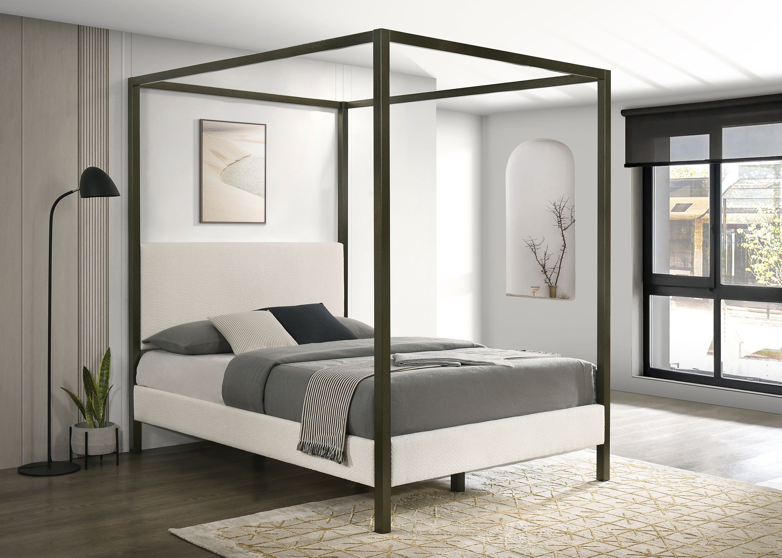 Coaster Fine Furniture Monroe Canopy Bed - Thumbnail 5