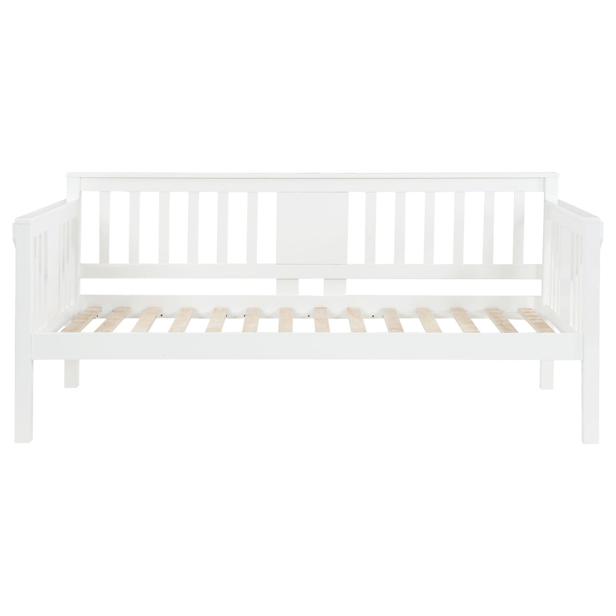 Bethany Wood Twin Daybed with Drop - down Tables White | Coaster | Home Elegance USA