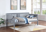 Bethany Wood Twin Daybed with Drop - down Tables Grey | Coaster | Home Elegance USA