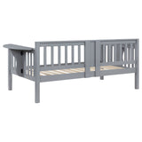 Bethany Wood Twin Daybed with Drop - down Tables Grey | Coaster | Home Elegance USA