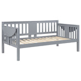 Bethany Wood Twin Daybed with Drop - down Tables Grey | Coaster | Home Elegance USA