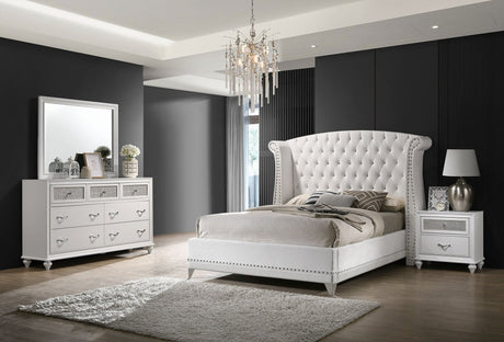 Barzini 4 - piece Queen Bedroom Set White | Coaster | Home Elegance USA