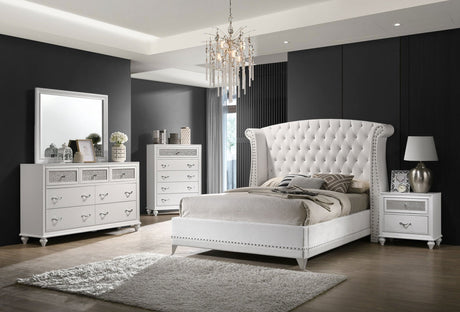 Barzini 5 - piece Queen Bedroom Set White | Coaster | Home Elegance USA