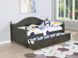 Twin Daybed W/ Trundle - Julie Ann Twin Daybed with Trundle Warm Grey