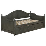 Twin Daybed W/ Trundle - Julie Ann Twin Daybed with Trundle Warm Grey