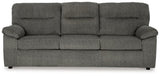 Ashley Mineral Bindura Sofa with Drop Down Table - Velvet - 3030580 - Home Elegance USA - 1