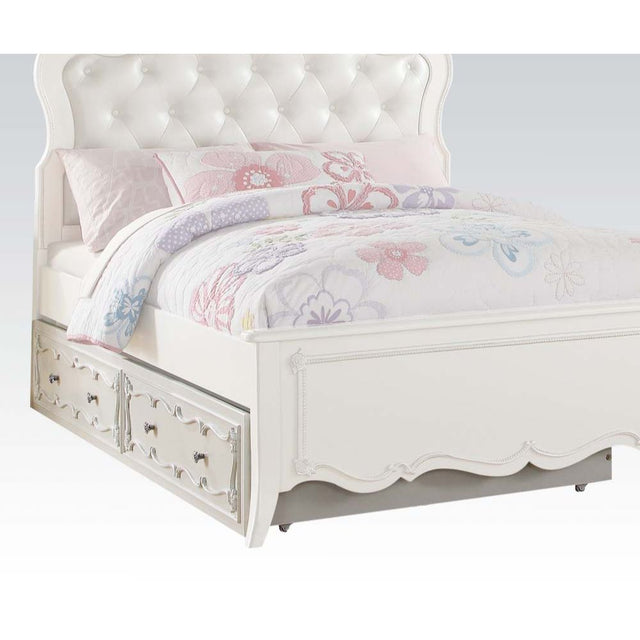 Acme - Edalene Trundle (Twin) 30508 Pearl White Finish