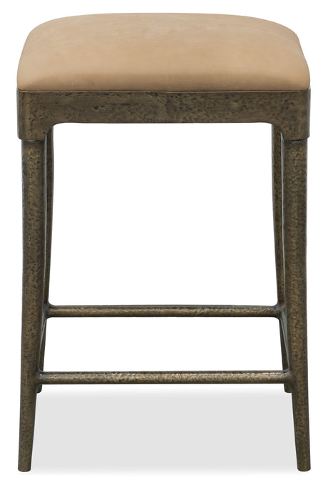 Cashiers Counter Stool - Beige by Hooker Furniture - View 2